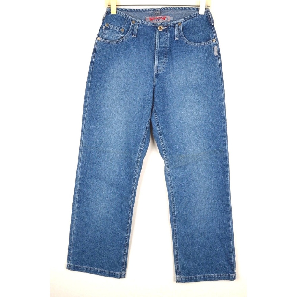 Silver Womens Jeans Sz 27 Straight Leg Med Wash